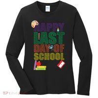Happy Last Day of School Arts and Crafts Women's Long Sleeve Shirt thumb 0