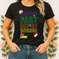 Happy Last Day of School Arts and Crafts Women's T-Shirt thumb 2