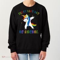Happy Last Day Of School Dabbing Unicorn Women's Sweatshirt thumb 0