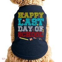 Happy Last Day Of School Pencil Doggie Tank thumb 0
