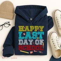 Happy Last Day Of School Pencil Hoodie thumb 4