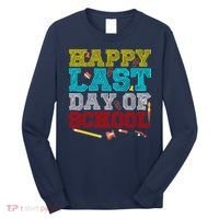 Happy Last Day Of School Pencil Long Sleeve Shirt thumb 0