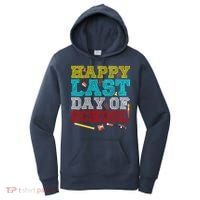 Happy Last Day Of School Pencil Women's Hoodie thumb 0