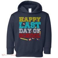 Happy Last Day Of School Pencil Toddler Hoodie thumb 0