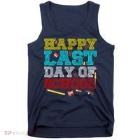 Happy Last Day Of School Pencil Tank Top thumb 0