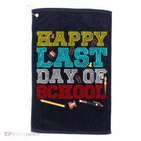Happy Last Day Of School Pencil Golf Towel thumb 0