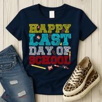 Happy Last Day Of School Pencil Women's T-Shirt thumb 3