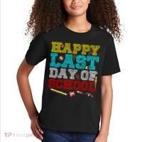 Happy Last Day Of School Pencil Kids T-Shirt thumb 2