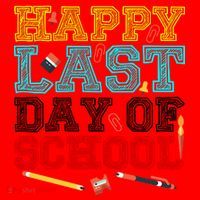 Happy Last Day Of School Pencil Santa Hat thumb 1