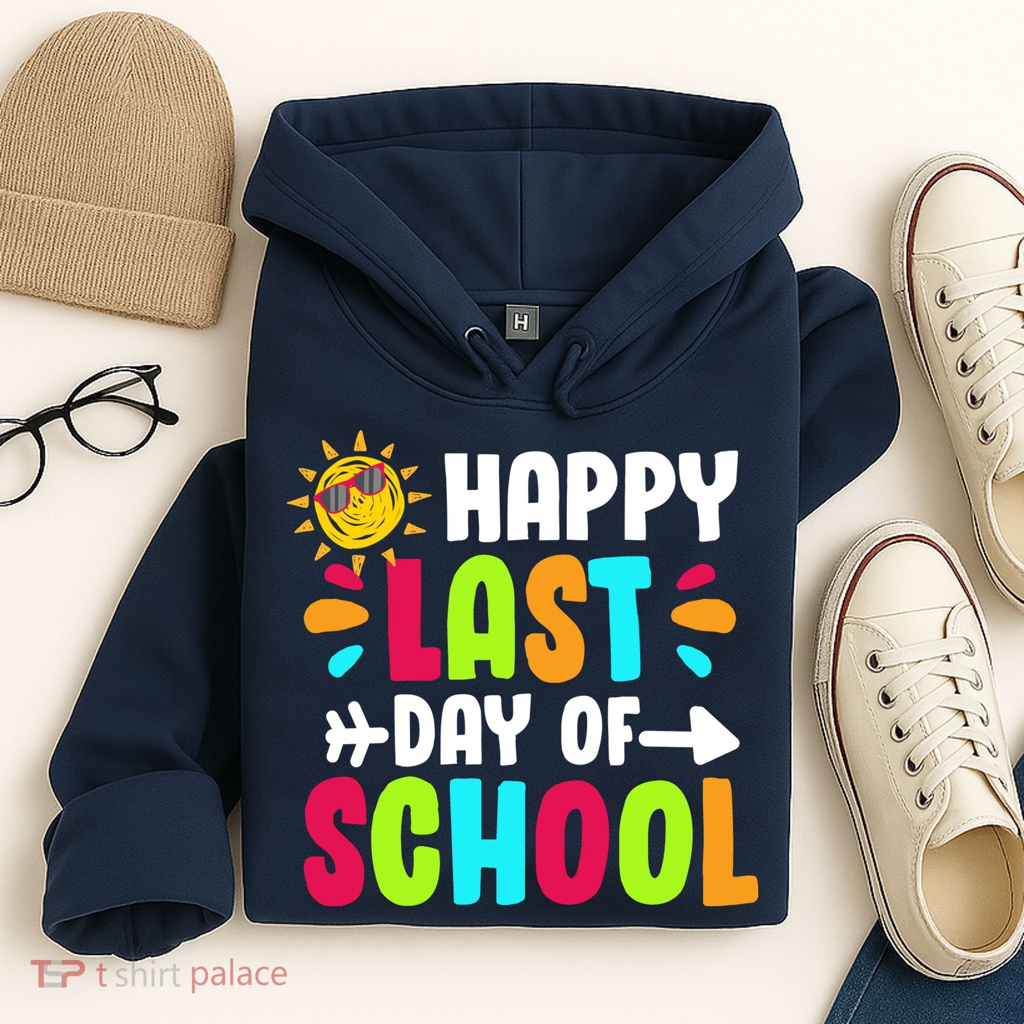 Happy Last Day Of School Sun Hoodie