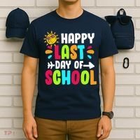 Happy Last Day Of School Sun T-Shirt thumb 6