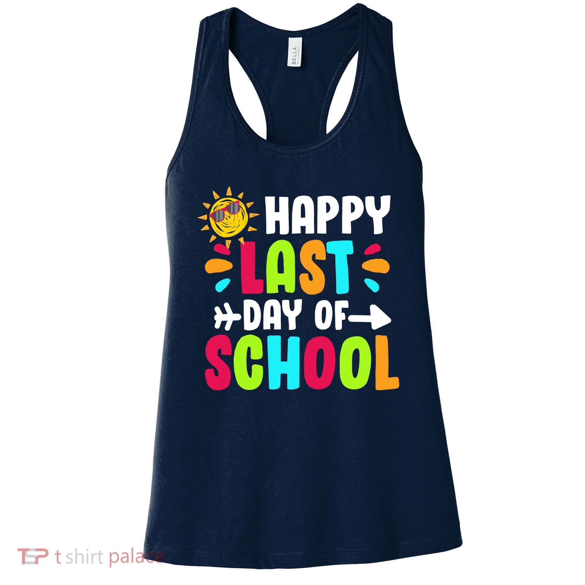 Happy Last Day Of School Sun Women's Tank Top