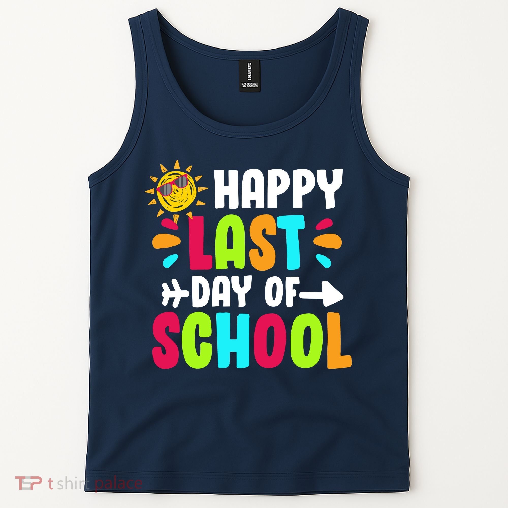 Happy Last Day Of School Sun Tank Top