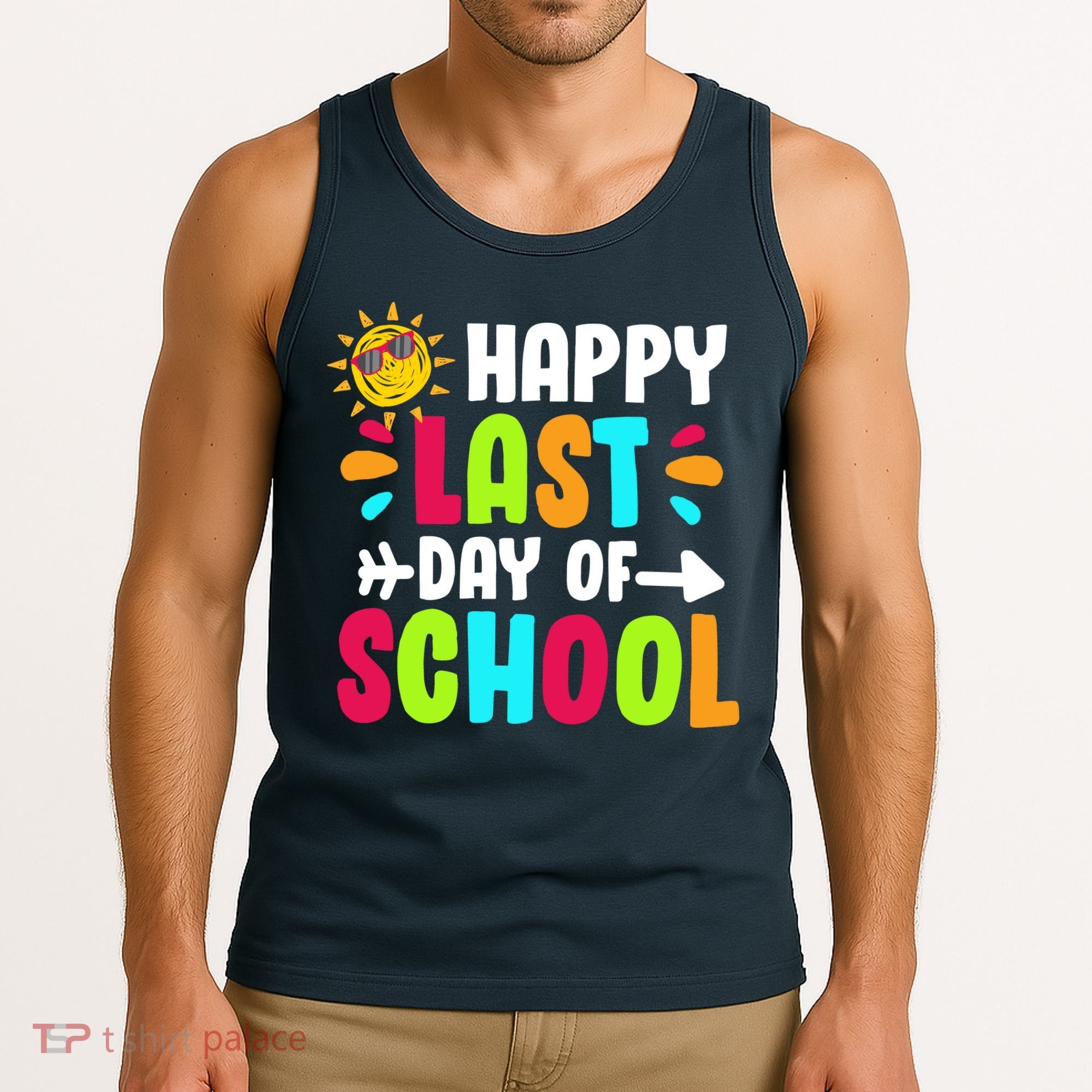 Happy Last Day Of School Sun Tank Top