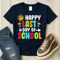 Happy Last Day Of School Sun Women's T-Shirt thumb 3