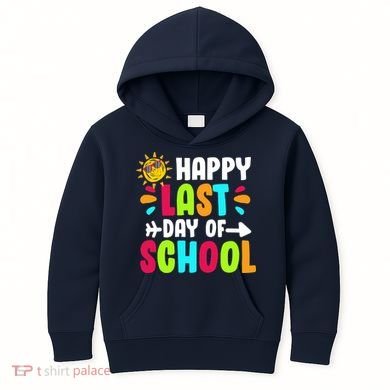 Happy Last Day Of School Sun Kids Hoodie