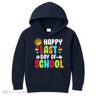 Happy Last Day Of School Sun Kids Hoodie thumb 0