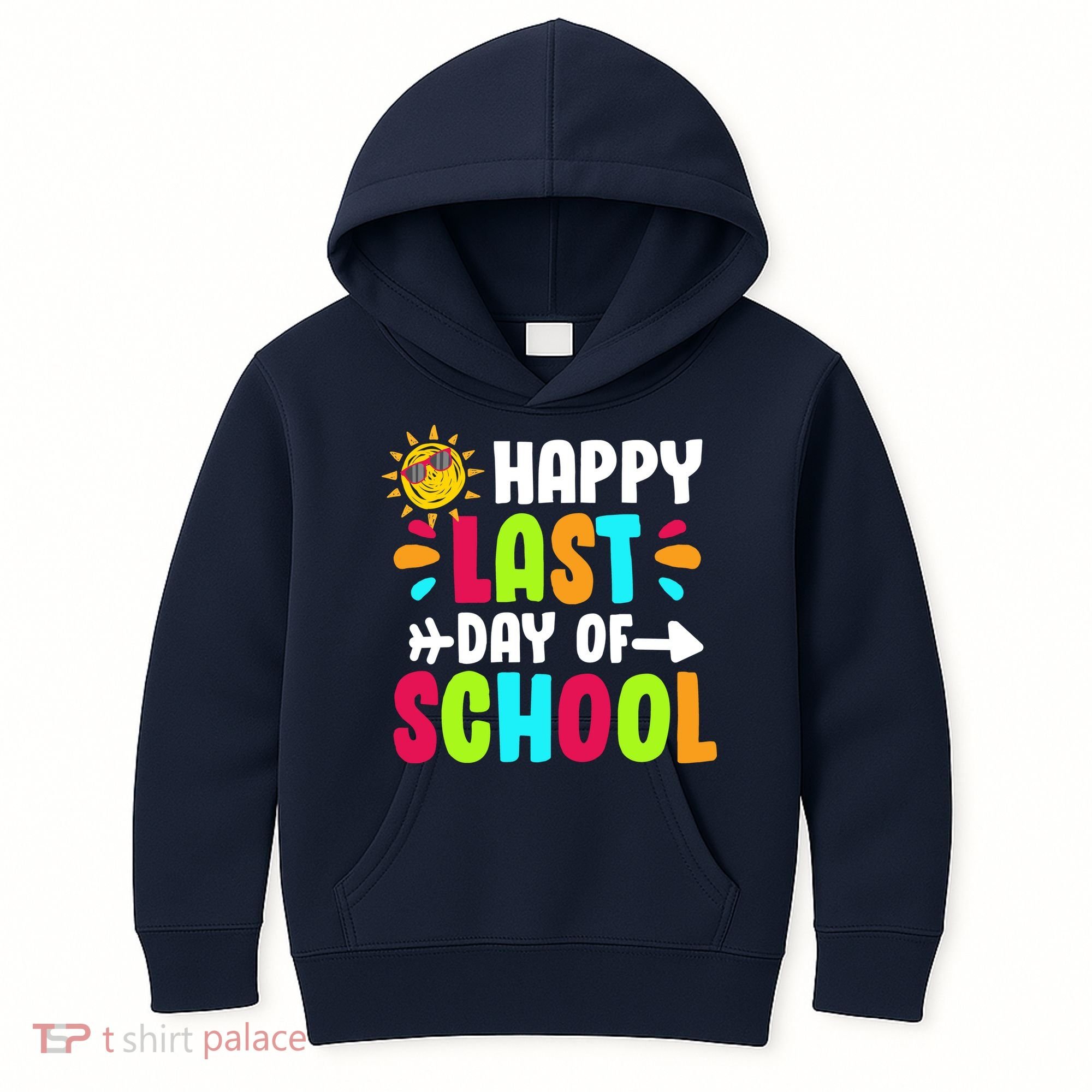 Happy Last Day Of School Sun Kids Hoodie