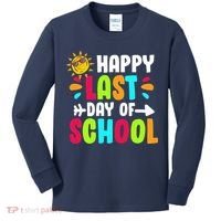 Happy Last Day Of School Sun Kids Long Sleeve Shirt thumb 0