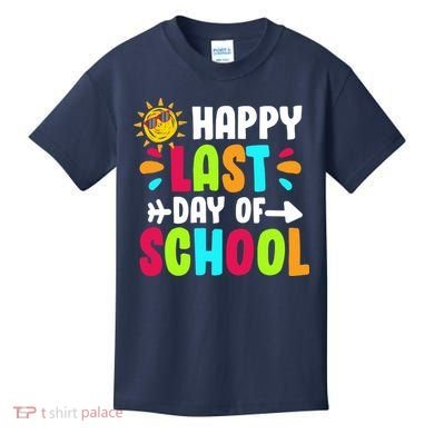 Happy Last Day Of School Sun Kids T-Shirt