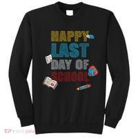 Happy Last Day Of School Supplies Sweatshirt thumb 0