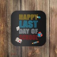 Happy Last Day Of School Supplies Coaster thumb 0