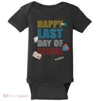 Happy Last Day Of School Supplies Baby Bodysuit thumb 0