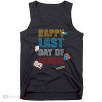 Happy Last Day Of School Supplies Tank Top thumb 0