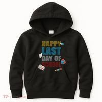 Happy Last Day Of School Supplies Kids Hoodie thumb 0