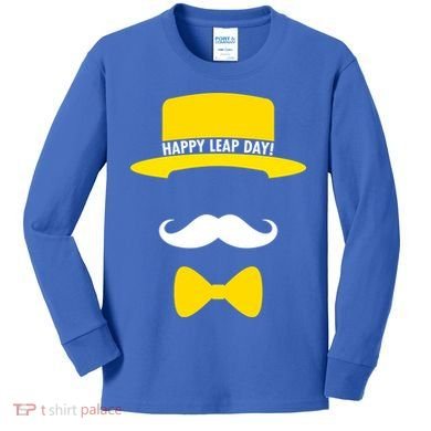 Happy Leap Day Kids Long Sleeve Shirt