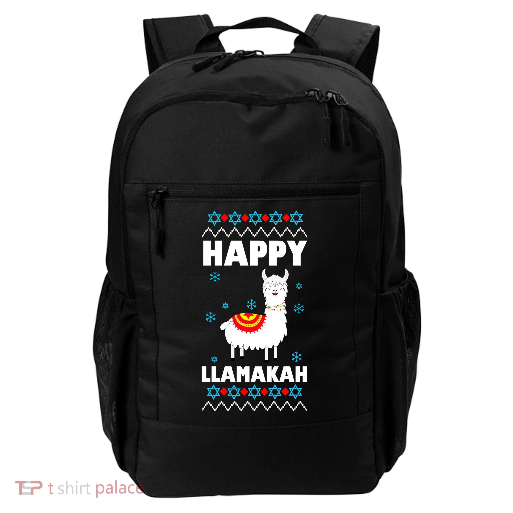 Happy Llamakah Llama Hanukkah Backpack