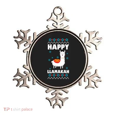 Happy Llamakah Llama Hanukkah Ornament