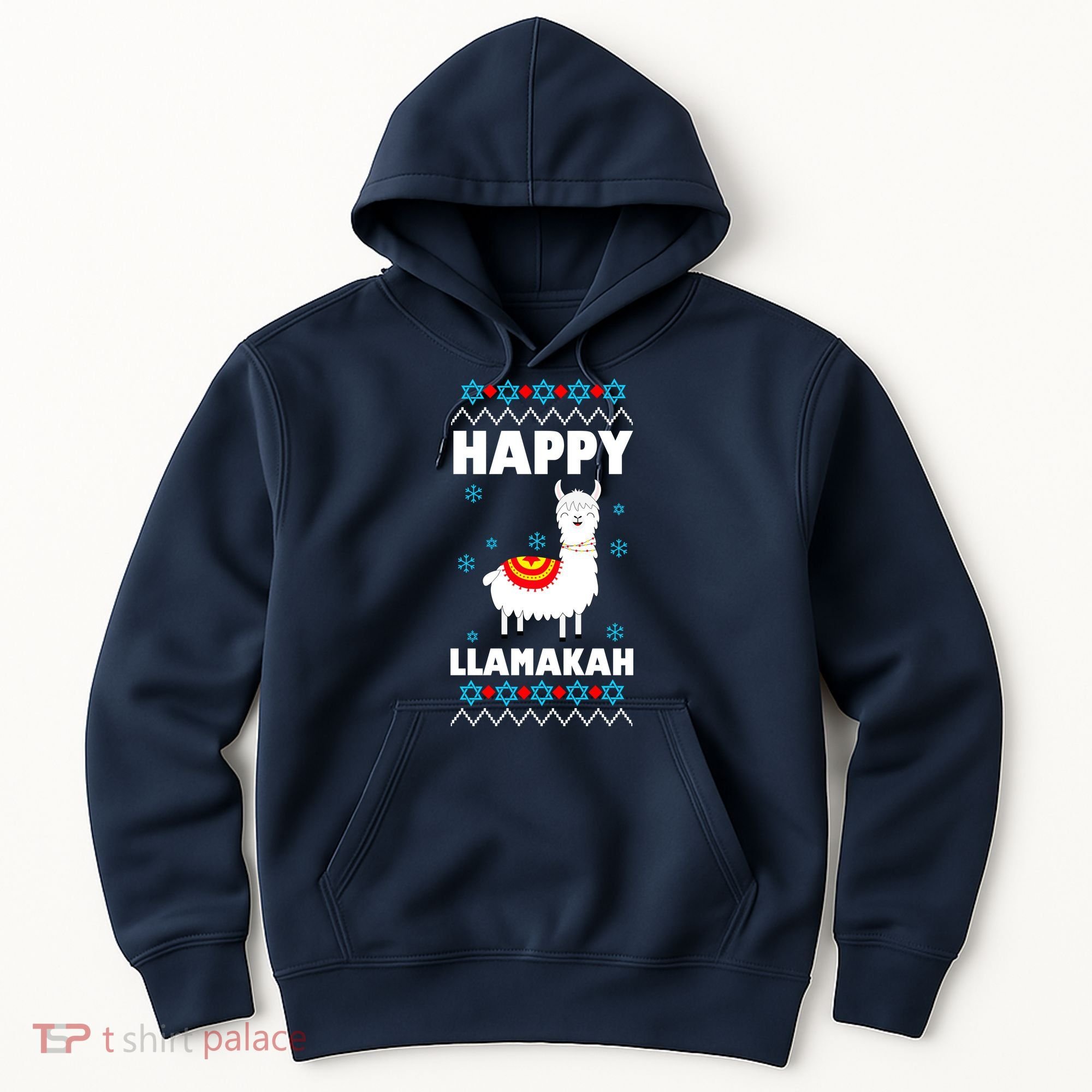 Happy Llamakah Llama Hanukkah Hoodie