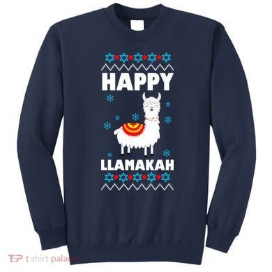 Happy Llamakah Llama Hanukkah Sweatshirt
