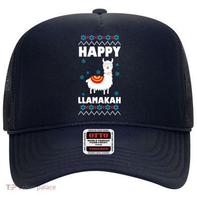 Happy Llamakah Llama Hanukkah Hat