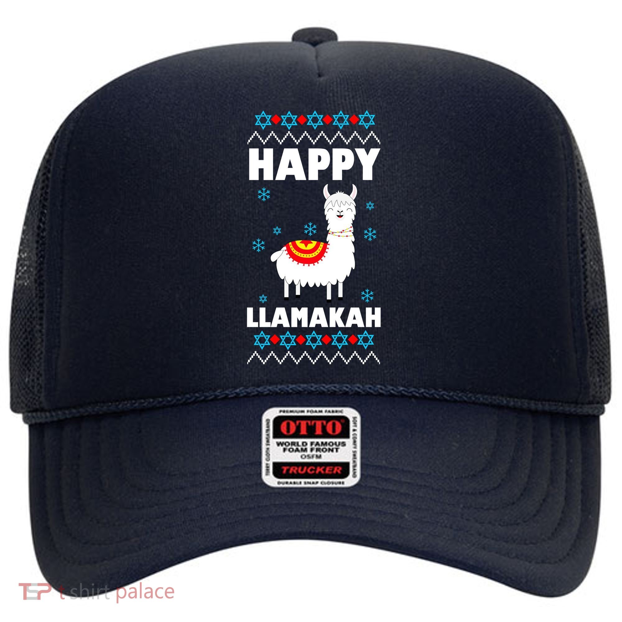 Happy Llamakah Llama Hanukkah Hat
