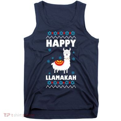 Happy Llamakah Llama Hanukkah Tank Top