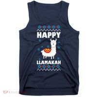 Happy Llamakah Llama Hanukkah Tank Top thumb 0