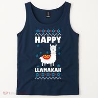 Happy Llamakah Llama Hanukkah Tank Top thumb 2