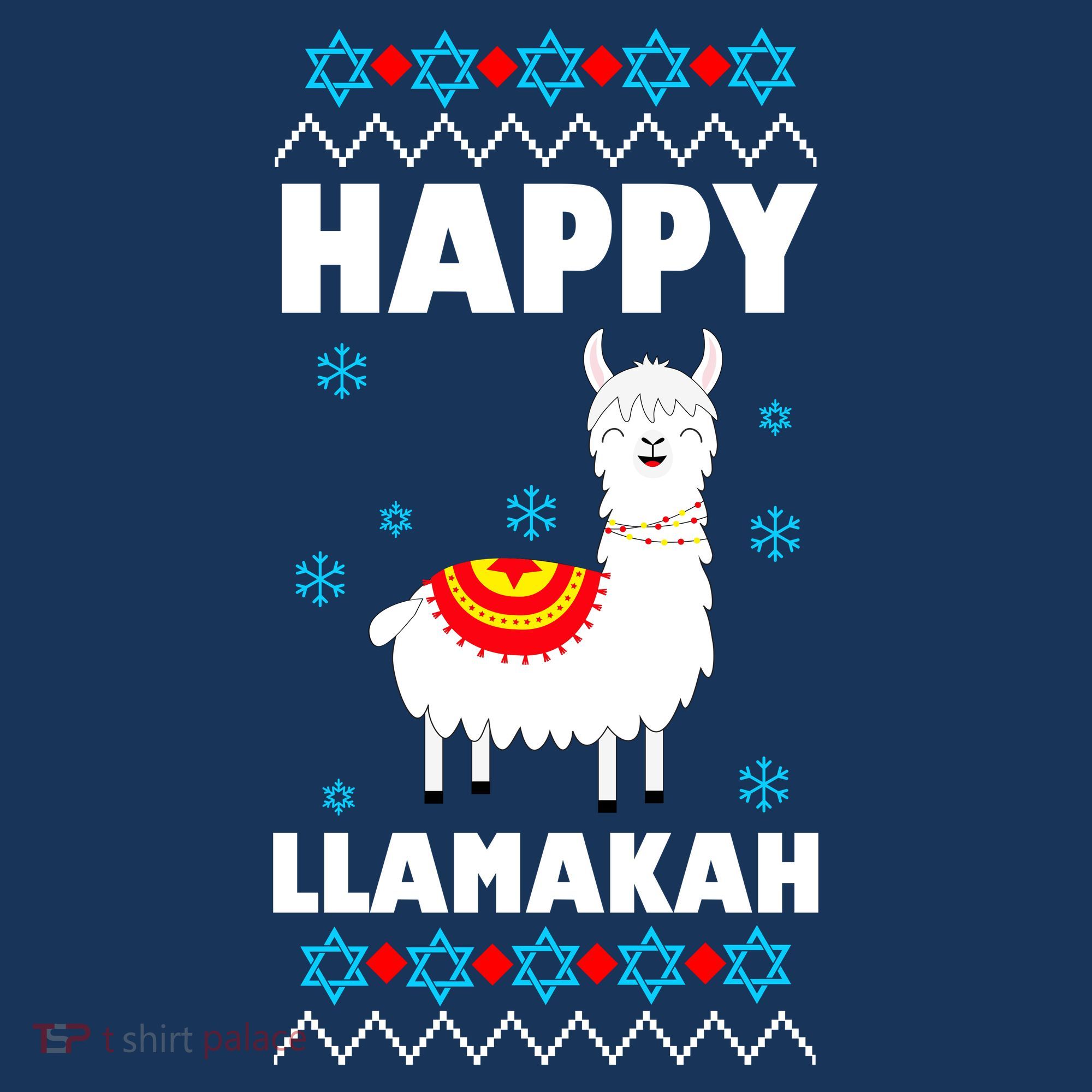 Happy Llamakah Llama Hanukkah Tank Top