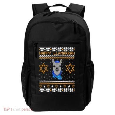 Happy Llamakah Ugly Hanukkah Backpack