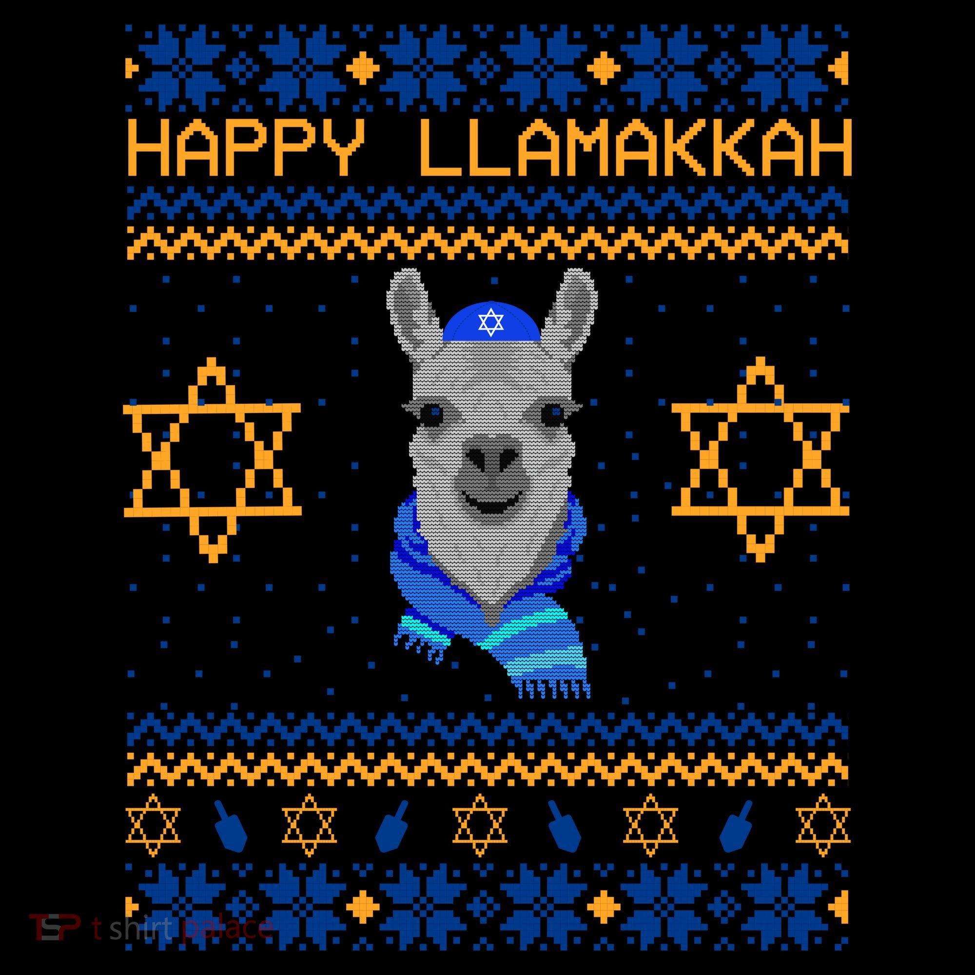 Happy Llamakah Ugly Hanukkah Coffee Mug