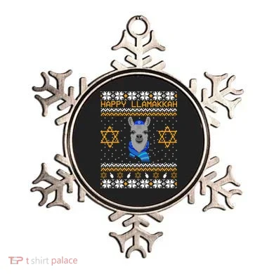 Happy Llamakah Ugly Hanukkah Ornament