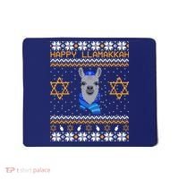 Happy Llamakah Ugly Hanukkah Mousepad thumb 0