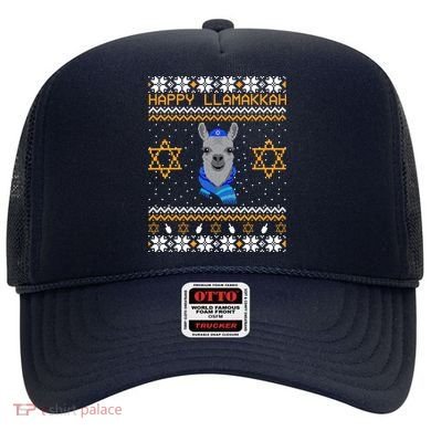 Happy Llamakah Ugly Hanukkah Hat