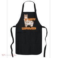 Happy Llamaween Llama Halloween Apron thumb 0