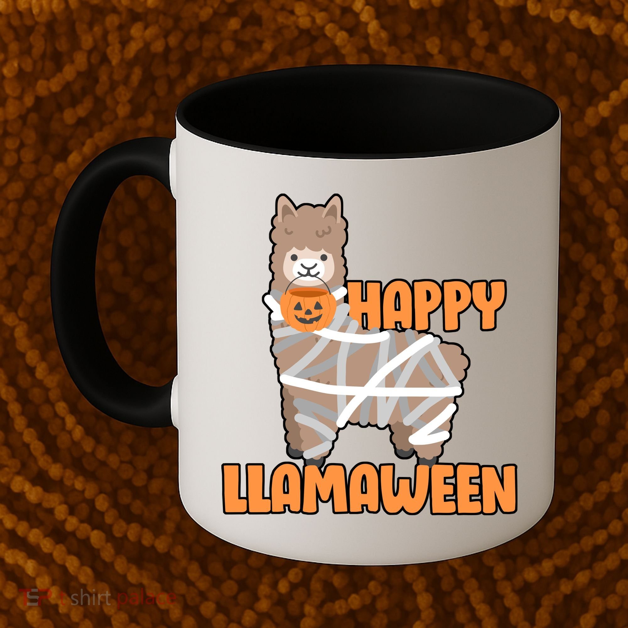 Happy Llamaween Llama Halloween Coffee Mug