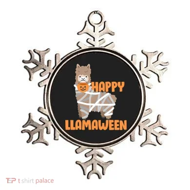 Happy Llamaween Llama Halloween Ornament