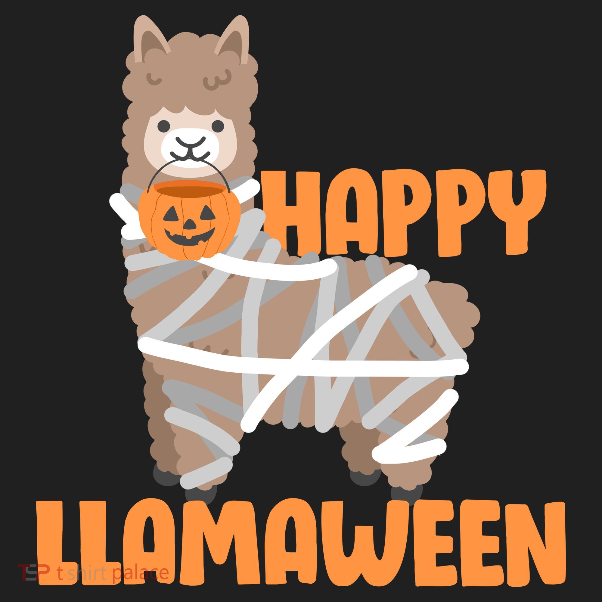 Happy Llamaween Llama Halloween Hat
