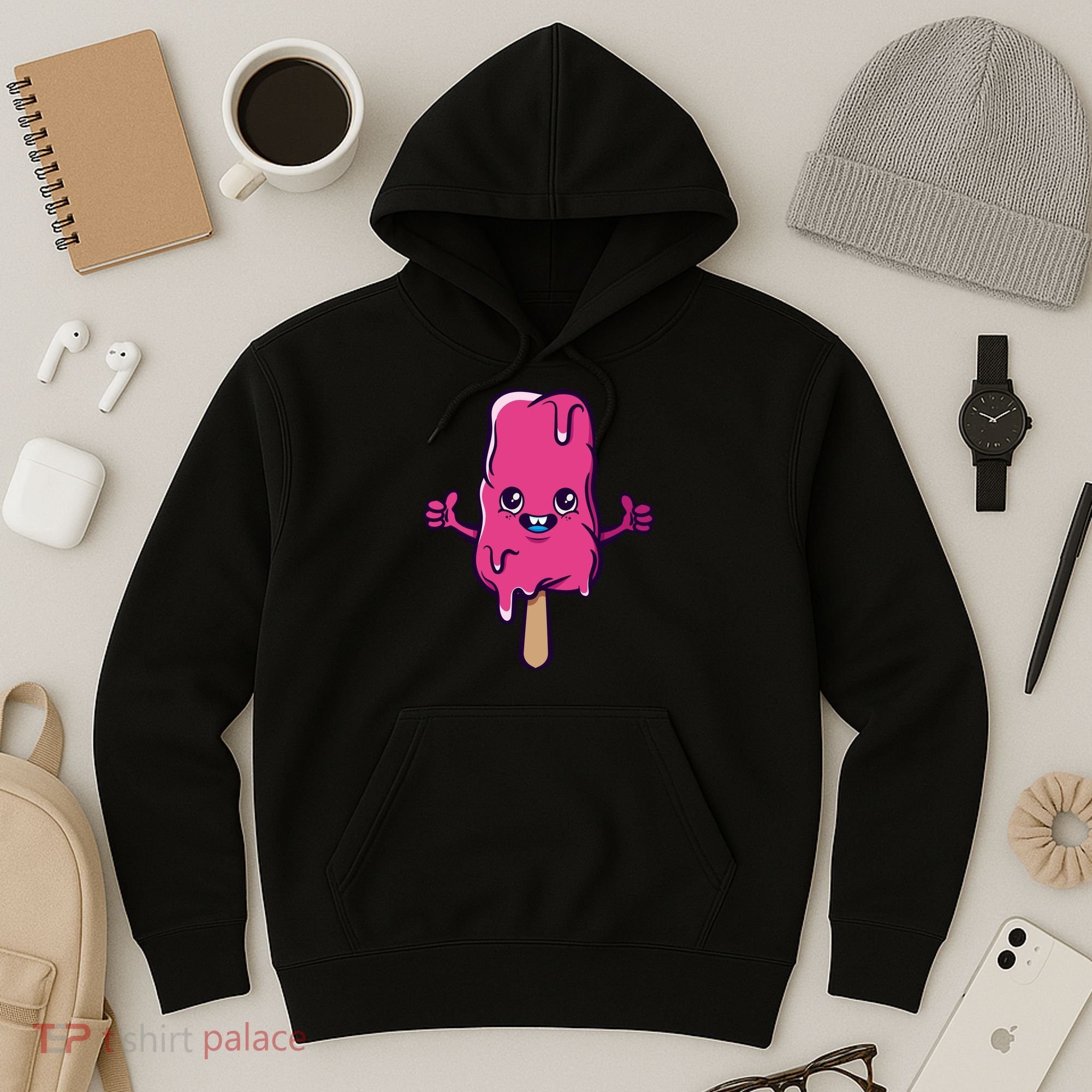 Happy Melting Popsicle Hoodie